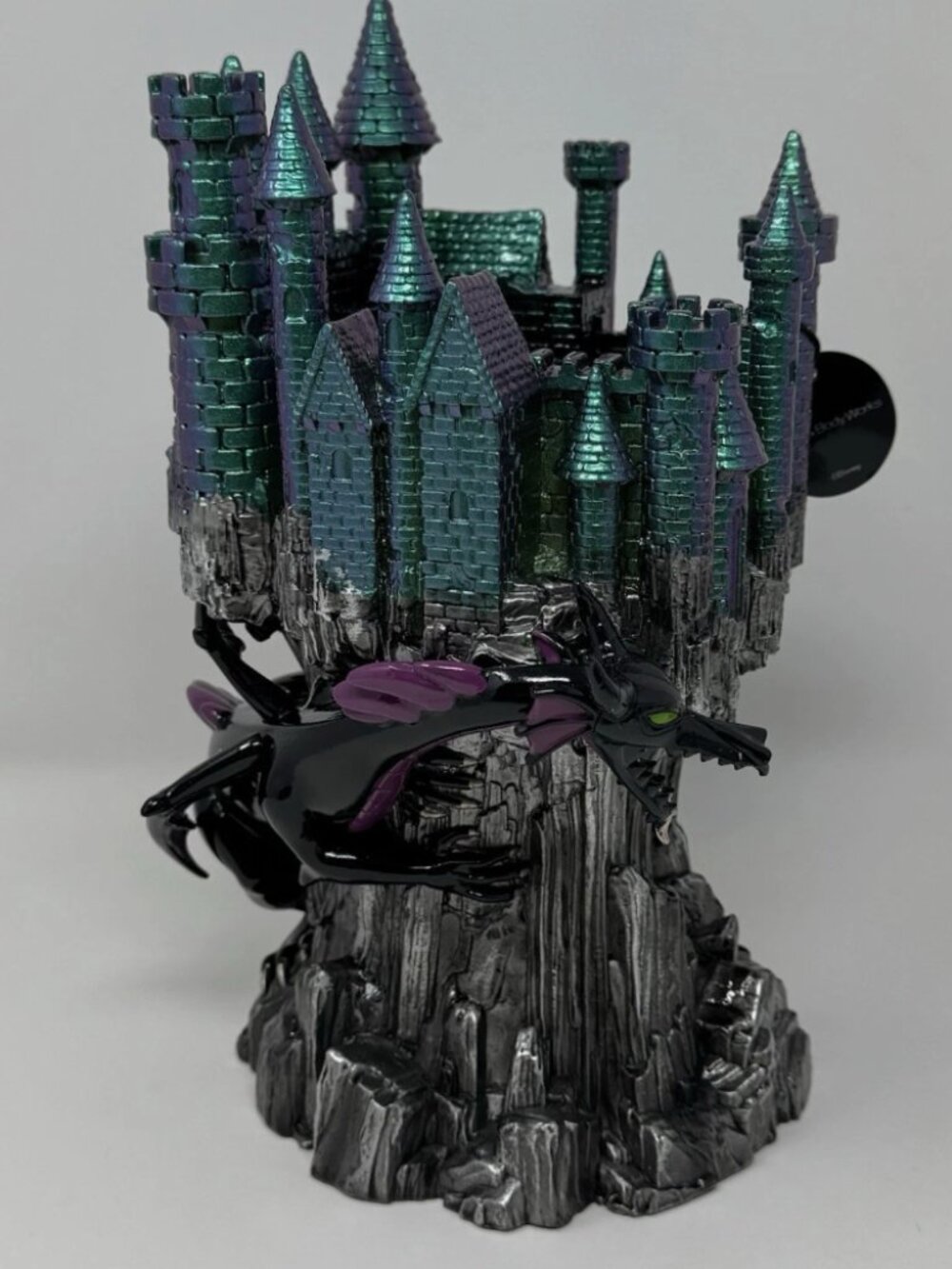 Bath & Body Works Disney Villain Maleficent Dragon Castle Pedestal Candle Holder